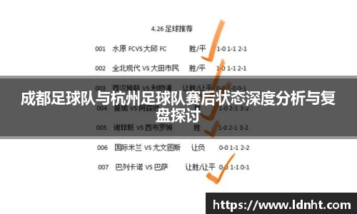 成都足球队与杭州足球队赛后状态深度分析与复盘探讨